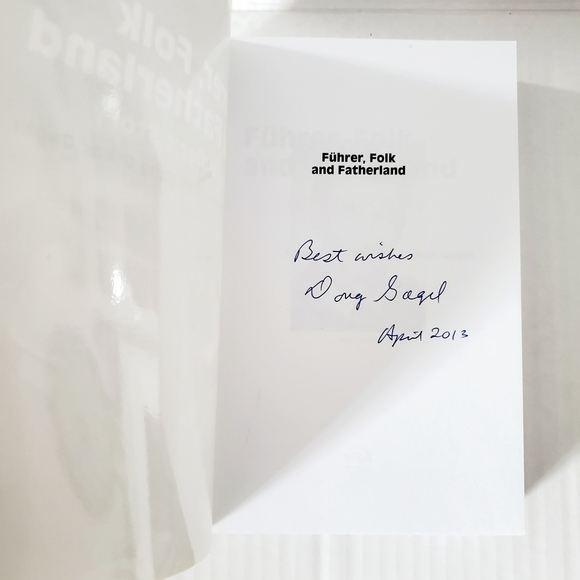 Signed - Fuhrer, Folk and Fatherland: A Soldier's Story - Picture 8 of 11